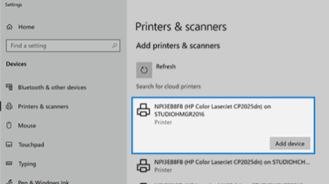 Compartir impresora con panel de control-configurar impresora