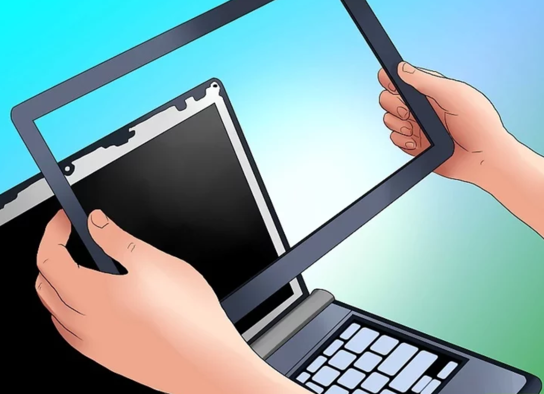 pantalla desmontada portatil - reemplazar la pantalla de tu portátil