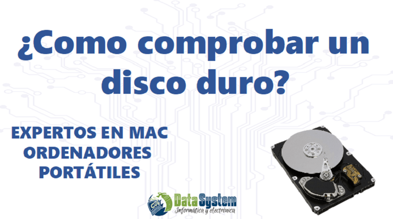 cómo comprobar un disco duro