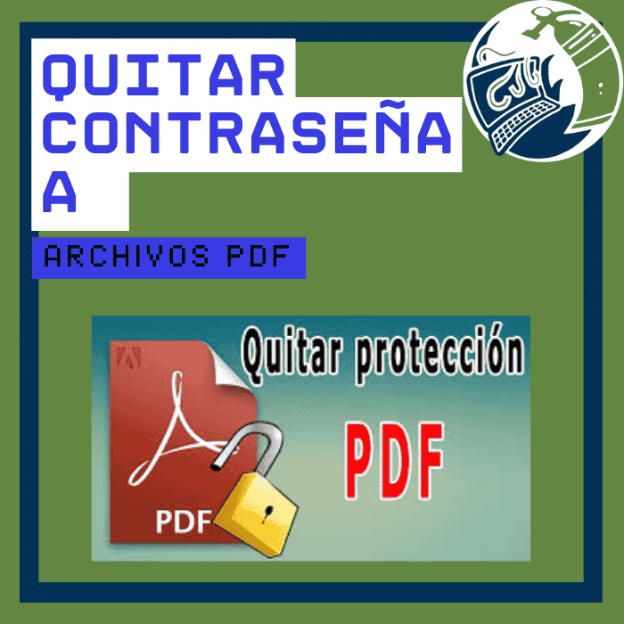Portada de quitar contraseña de un PDF
